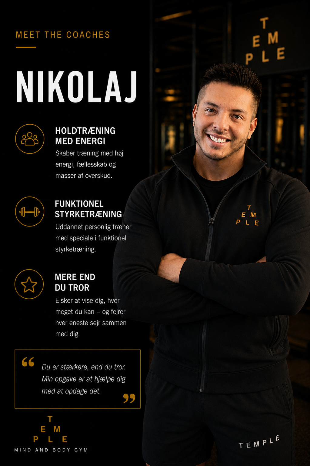 Nikolaj — Functional Strength & Group Training Coach