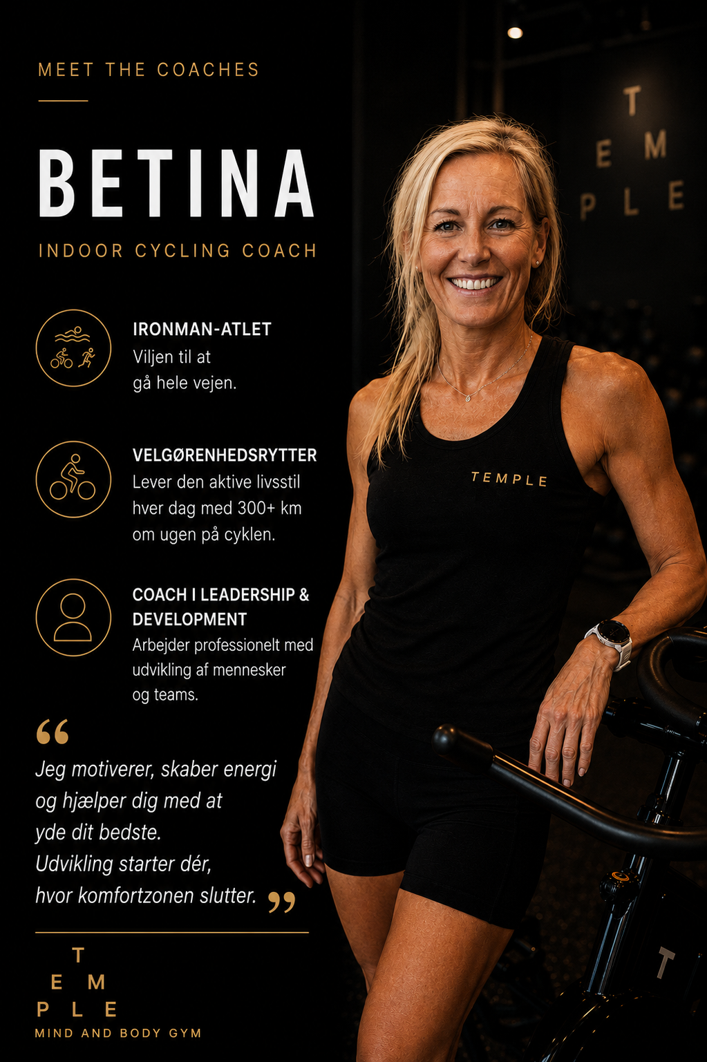 Betina — Indoor Cycling Coach