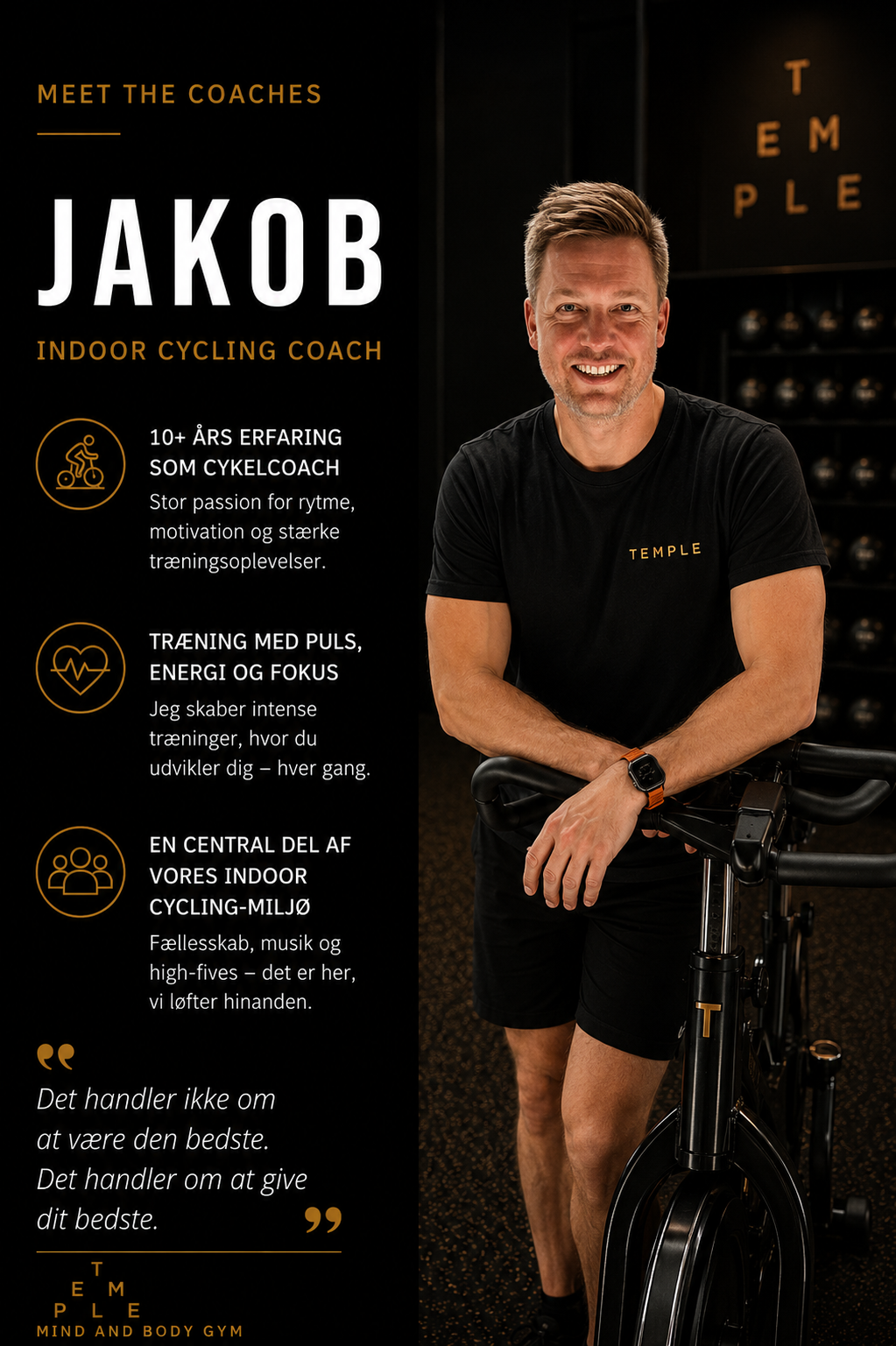 Jakob — Indoor Cycling Coach