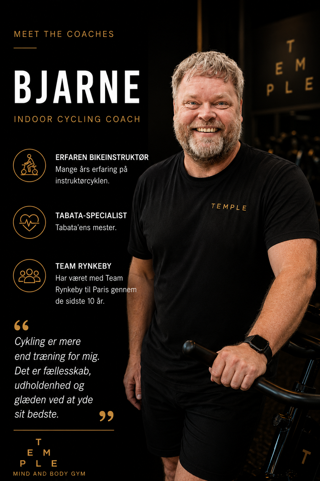 Bjarne — Indoor Cycling Coach
